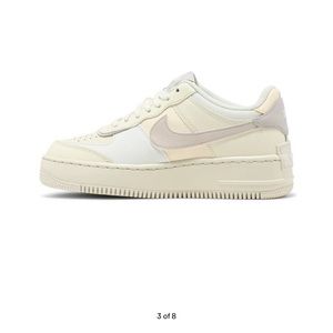 Women’s Nike Airforce 1 Shadow in Coconut Milk size 8.5